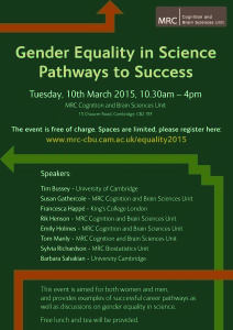 GenderEqualityInScience_poster